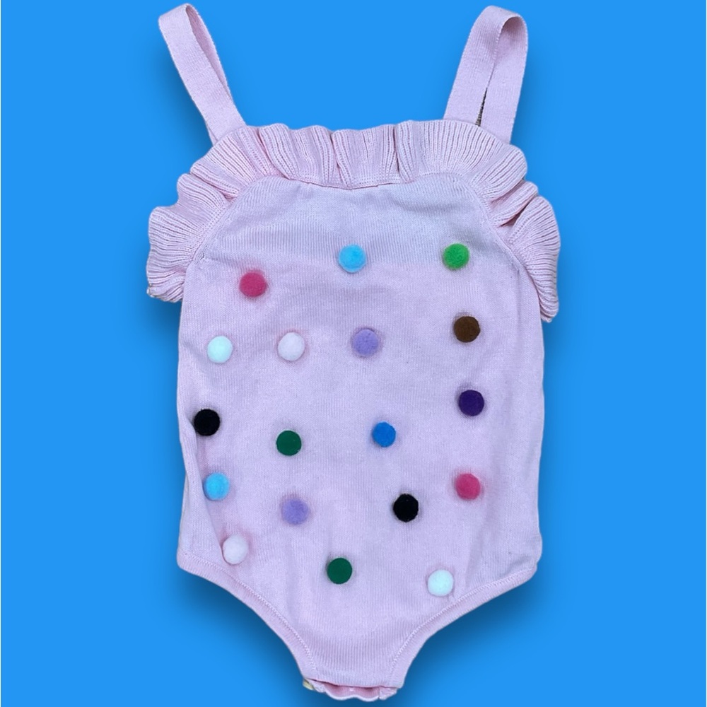 Maacie- Pom Pom Bodysuit